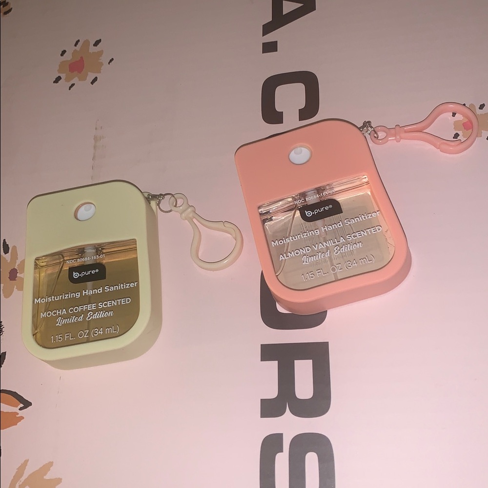 Hand Sanitizer Set - Peach and Cream